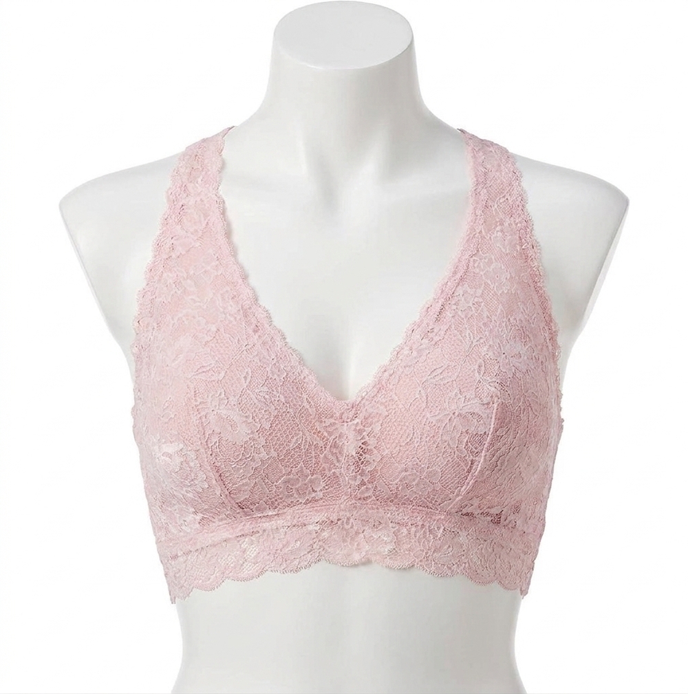 NEW COSABELLA never say never curvy racerback bralette in pink lilly
